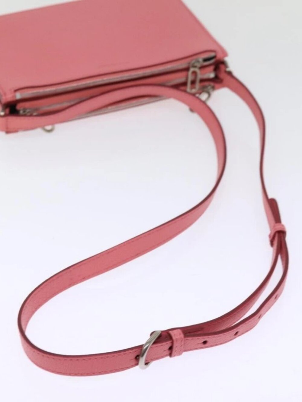 BURBERRY Shoulder Bag Leather Pink Auth - Picture 7 of 16